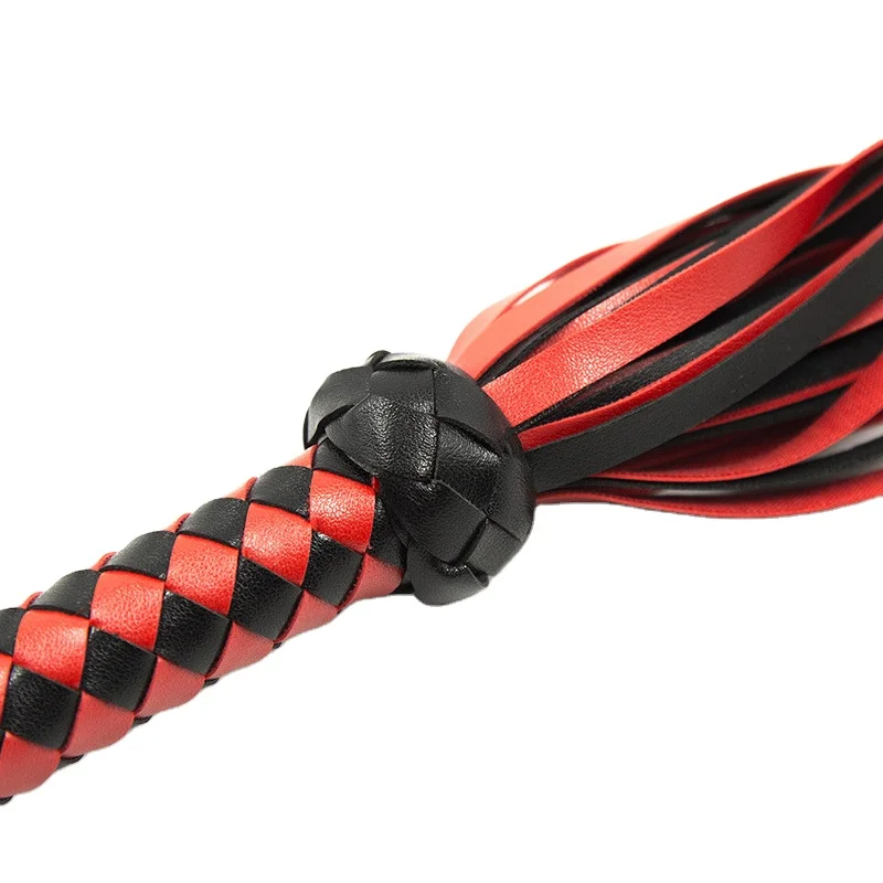 Adult Bdsm PU Leather Flirting Sex Toy Bondage Whip