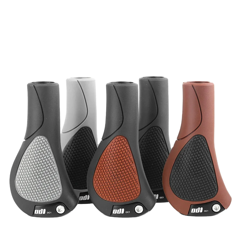 ODI OC1 Bicycle Grips 22.2mm Large Pad Bike Handlebar Cover MTB Anti-Slip Grips Ergonomic Cycling Rubber Ball Handle Accessories