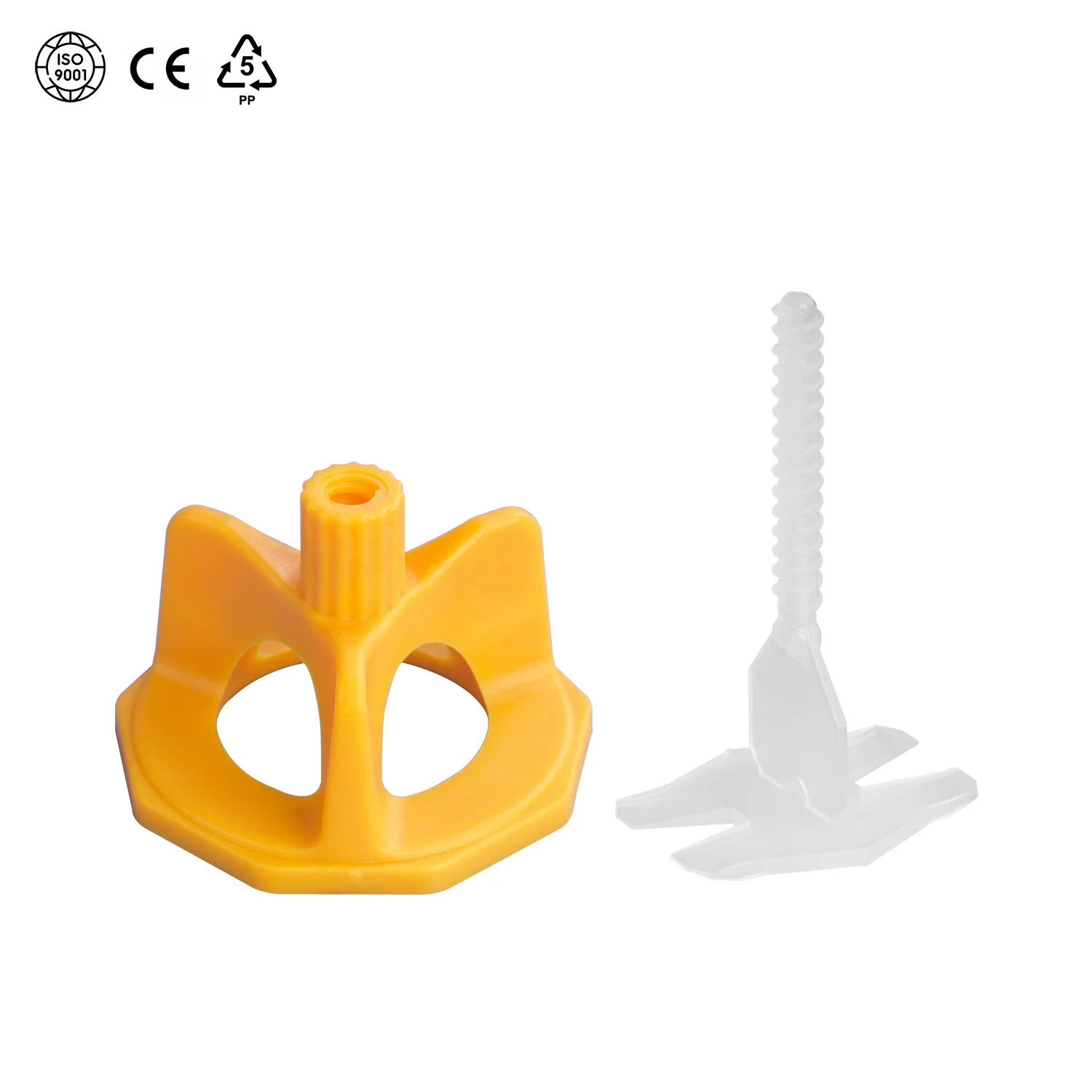 Spin Doctor Tile Leveling System Clips Tools Reusable Tile Spacer Accessories Customized Plastic Flooring Free Samples