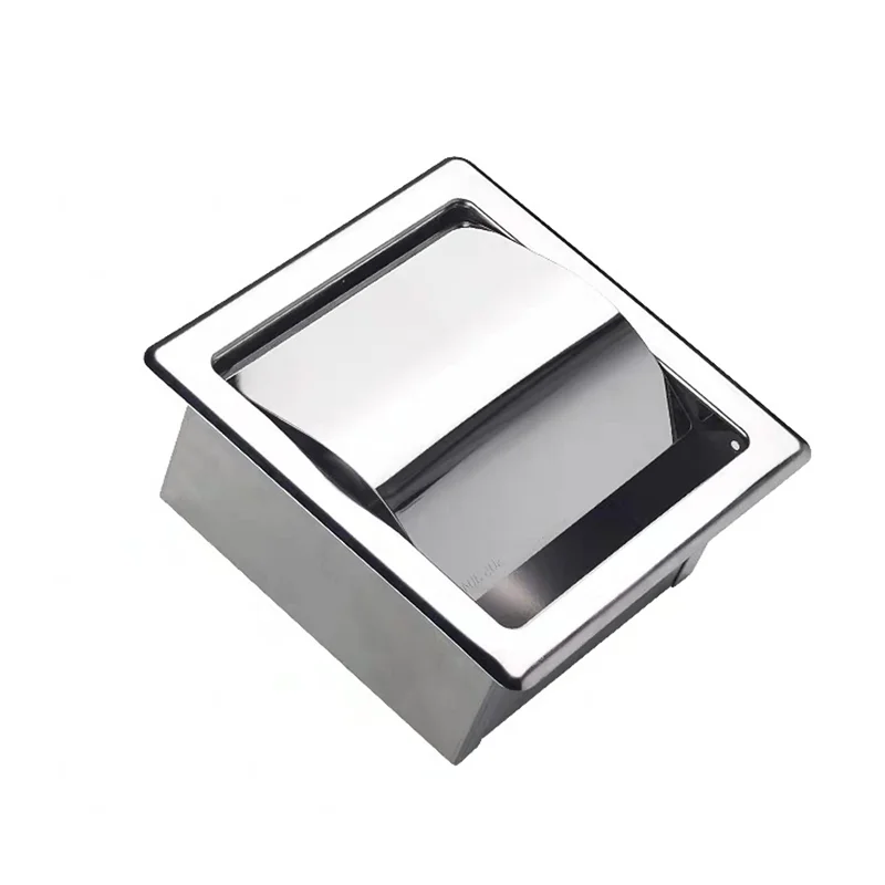 bathroom wall mount hand towel dispenser kitchen tissue box holder non-exposed stainless steel jumbo roll paper dispensers