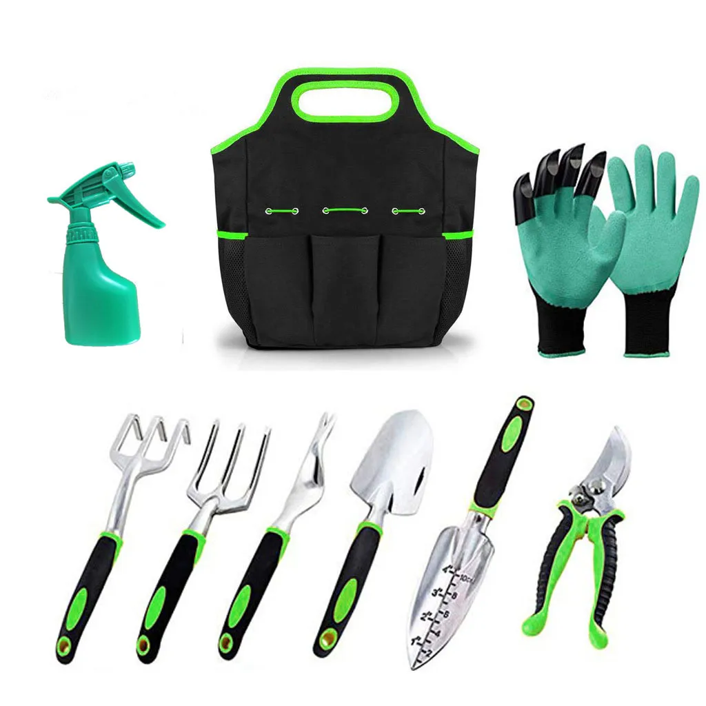 Garden Tool Set Big Tool Pouch Garden Hand Tools Set