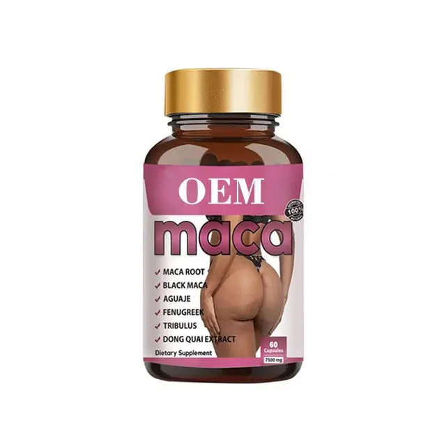Hip Lifting Capsules, Ultimate Maca Butt Enhancement Pills for Women, Boosts Hormones, Energy & Stamina, Vegan,Health Supplement
