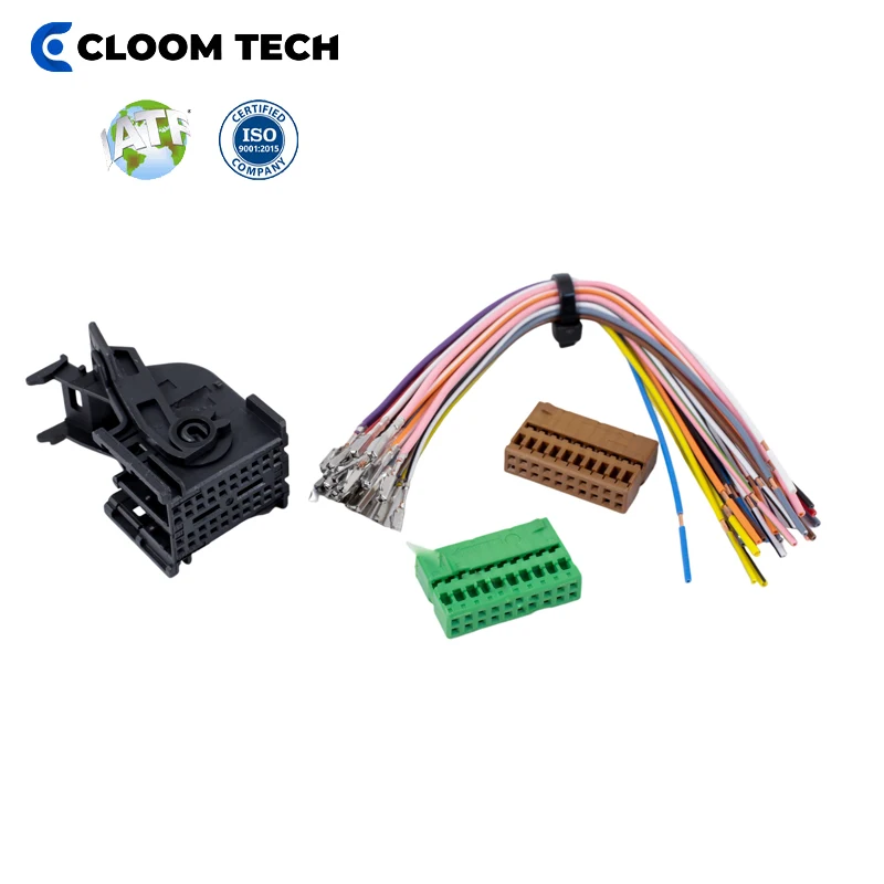 Custom braided wiring solutions for RRCB pure copper circular Braided ground strap flexible connector