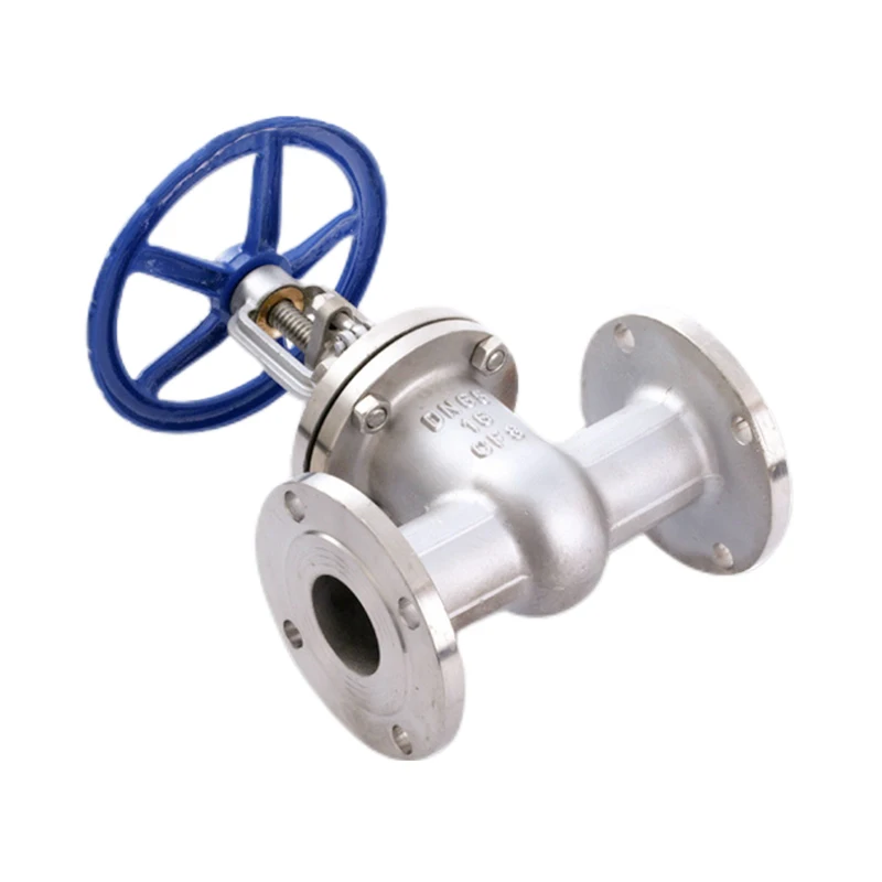 Z41W 4 Inch DN100 PN16 Stainless Steel 304 Water Gate Valve Pneumatic Marine Flange Stop Angle Control General Application Gas