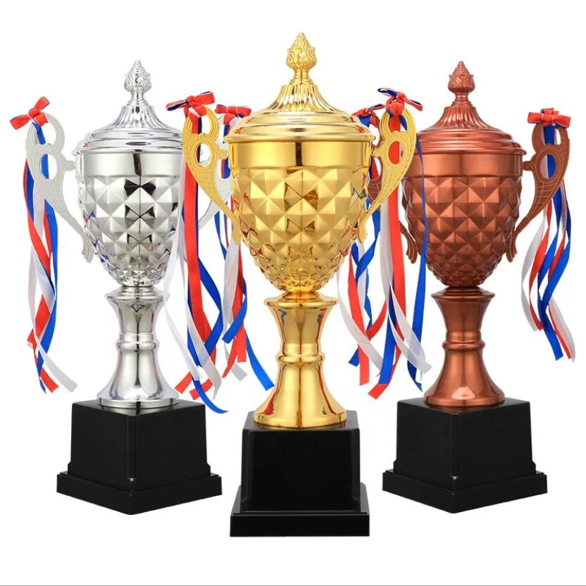 Oneway Manufacturer Custom Trophy Cup Custom Metal Gold Award Trophies