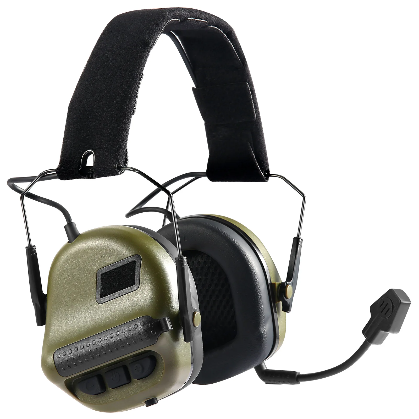 Wholesale Tactical Helmet Headset Noise Reduction for Ken-wood Baofeng TYT Wouxun Anytone Puxing Walkie Talkie Hunting Radio