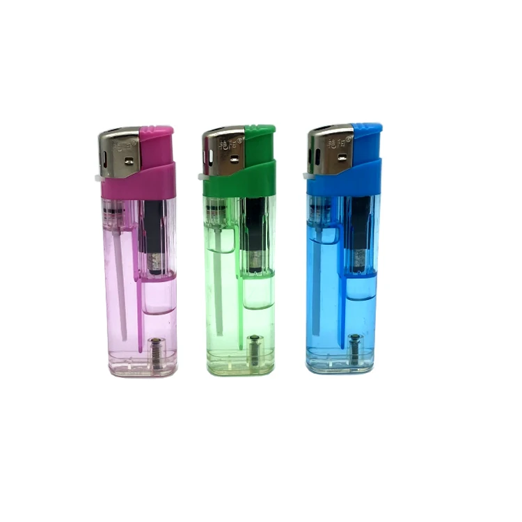 Wholesale Refillable Butane Gas Lighter Smoking Accessories Cheap Electronic Lighter