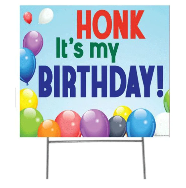 Hot selling Waterproof Silk printing corrugated plastic fluted corflute Customized Lawn Bandit Yard Signs