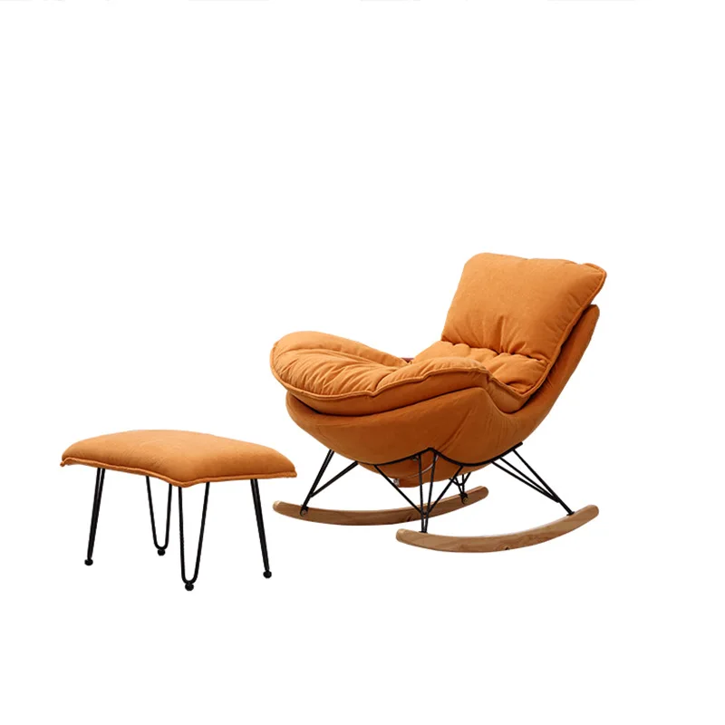 
Распродажа от производителя, домашнее удобное прочное кресло-качалка из губчатой ткани, кресло-качалка для отдыха в гостиной 