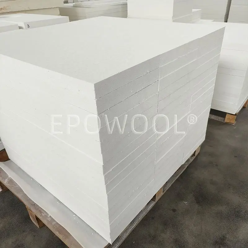 1430 high zirconium heat insulation fireproof vacuum formed ceramic fiber board