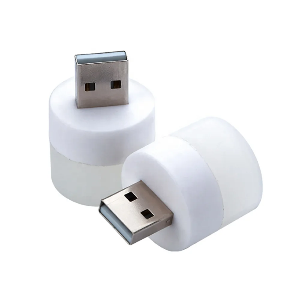 Портативный USB-ночник маленькие USB-лампы для чтения светодиодный защитный светильник с USB-разъемом настольная Светодиодная лампа мобильного