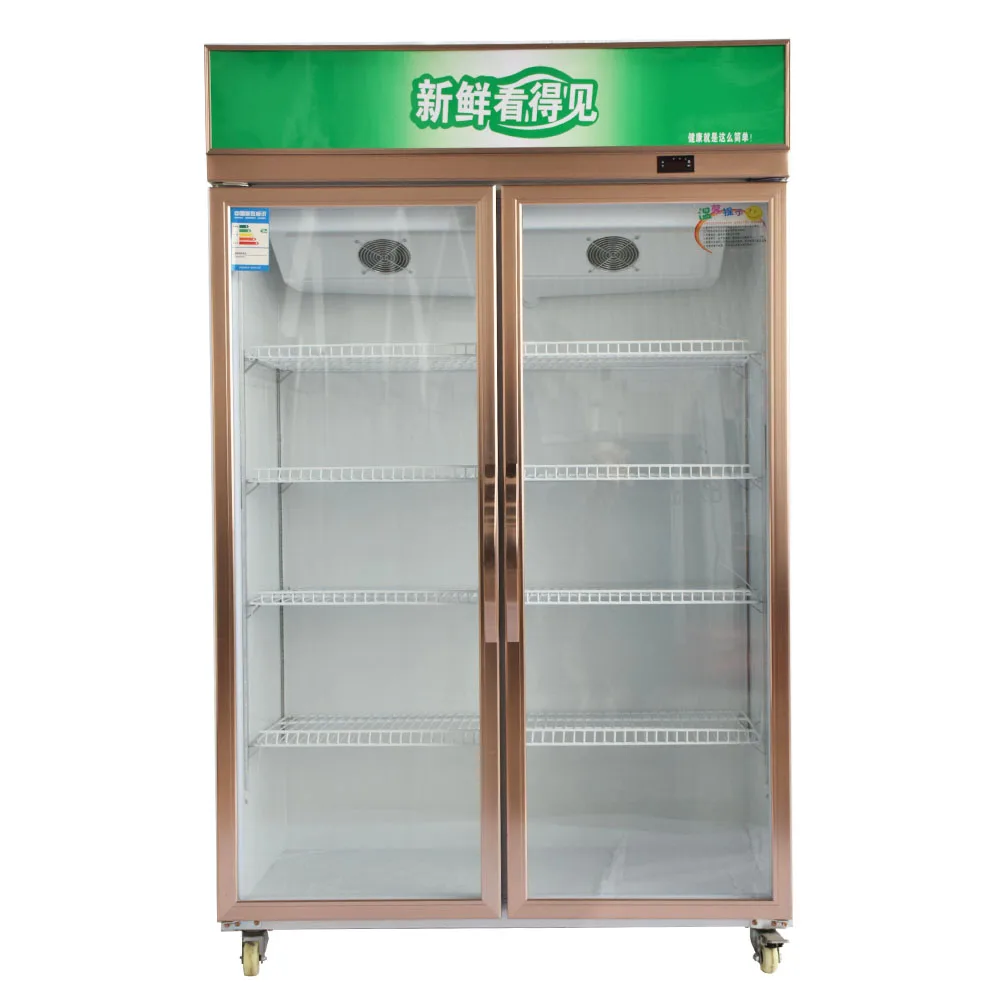 glass door beverage fridge beer cooler upright used display refrigerator