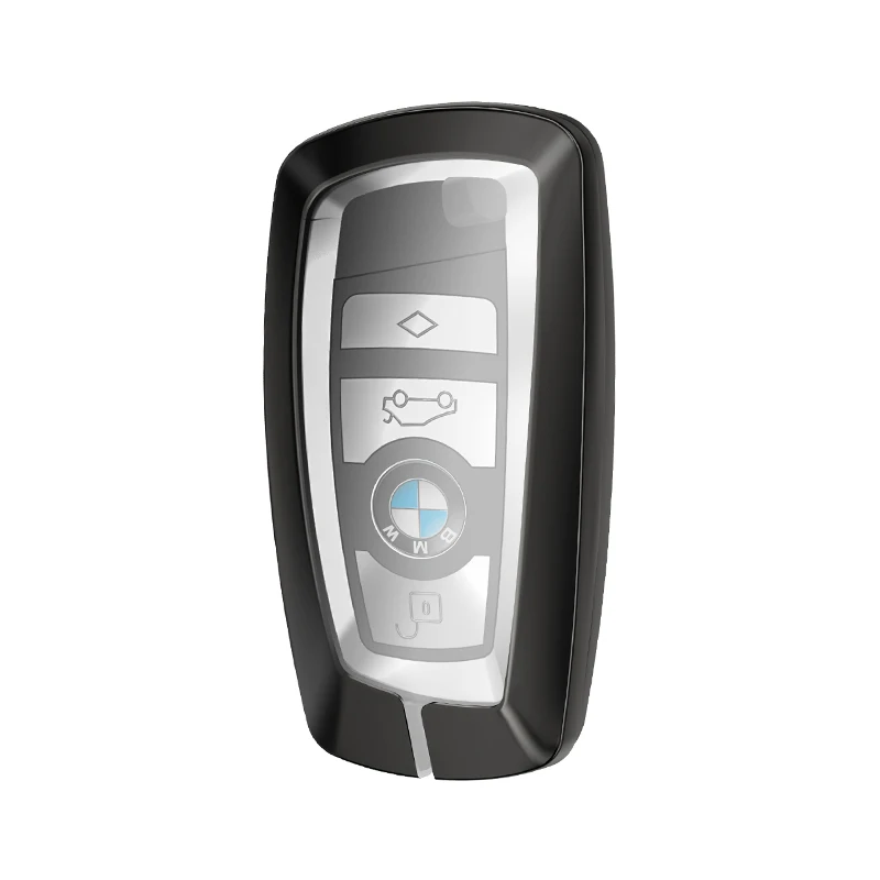 Colorful 3 Buttons Flip Remote Key COMBO Case Shell