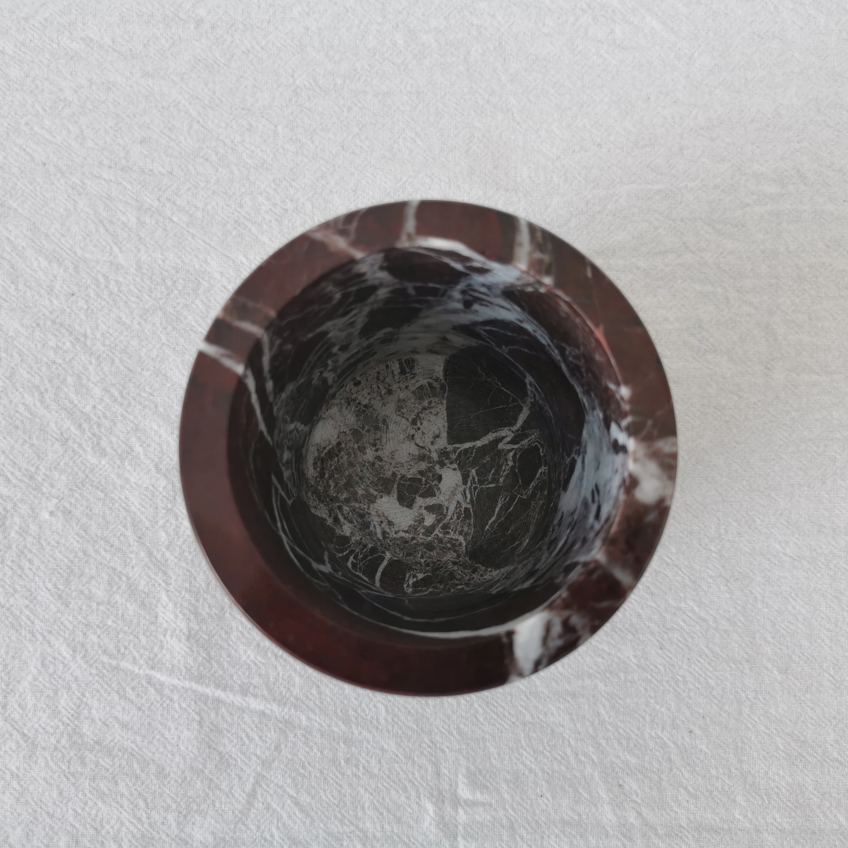 SHIHUI Nordic Home Decoration Modern Luxury Natural Stone Marble Homewares Candle Holder Jar Marble Candle Holders