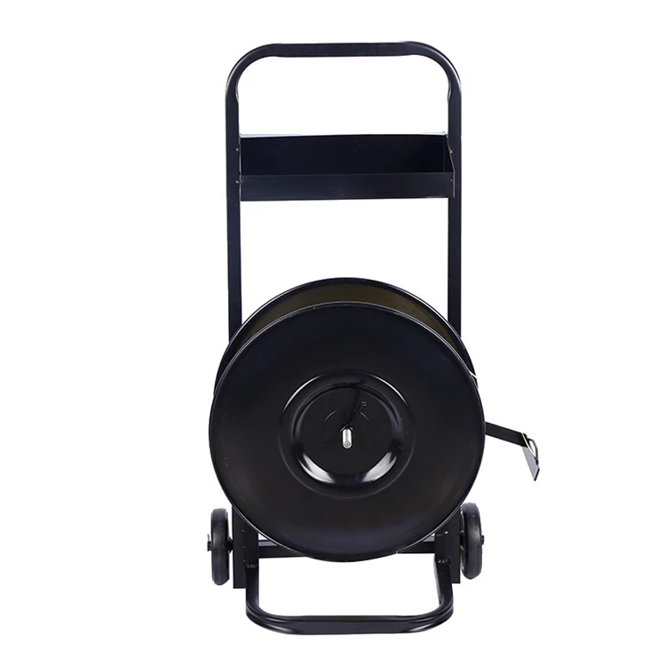 Hot Sale Factory Supply Q235 Steel Strapping Cart & Dispenser for 16''*3'' Polyester (pet) and 16''*6''polypropylene (pp)