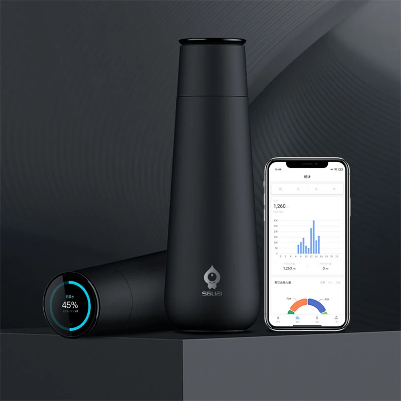 New Arrival Stainless Steel Hot Water Bottle Aquaflask Smart Bottle Water and Custom Labels