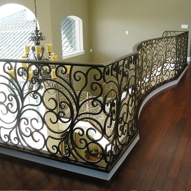 Cast iron panel staircast iron railing panel luxury wrought iron stairs railings