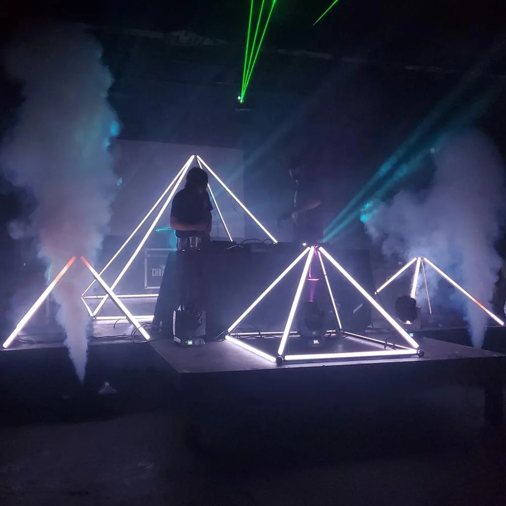 Nightclub DJ Led Video Pixel bar Disco Lighting 5050 RGB Programmable Led Pixel Tube / Led Pixel Stick