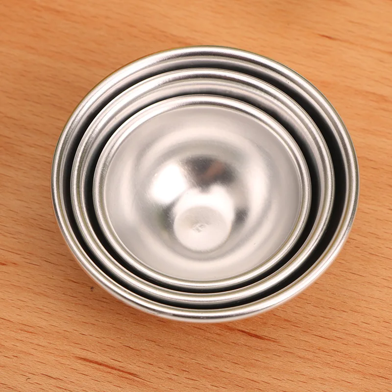 Hot sale stainless steel hemisphere bath bomb mold, hemisphere bath bomb mold