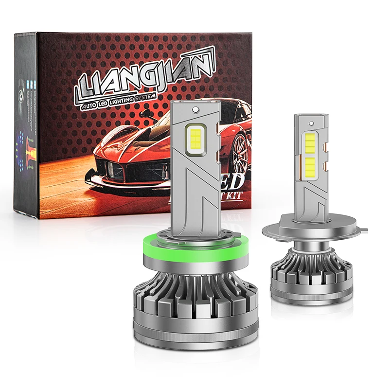 Car accessories aluminum 170W car headlight H7 H11 luces 9005 9006 20000lm auto H4 led headlights bulb for car