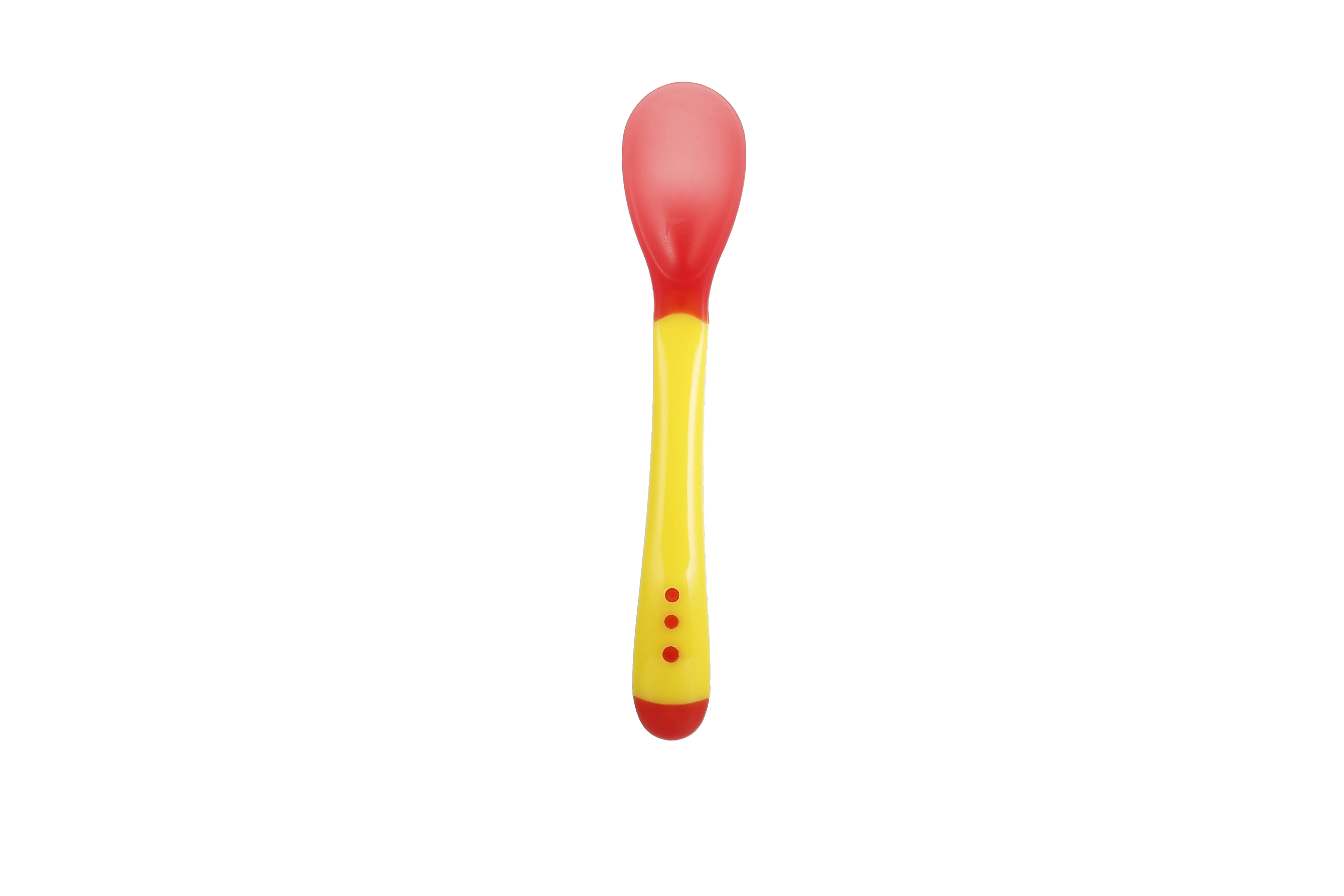 High Quality Temperature Color Changing Silicone Baby Spoons, Silicone Rubber Spoon