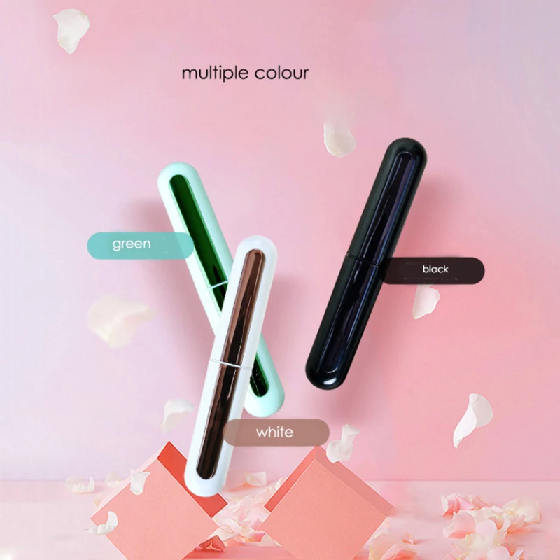 Heated Eyelash Curler,,Eyelash Curler with Comb Long Lasting Curled,Portable Electric Makeup Makeup Eye Lashes Brush