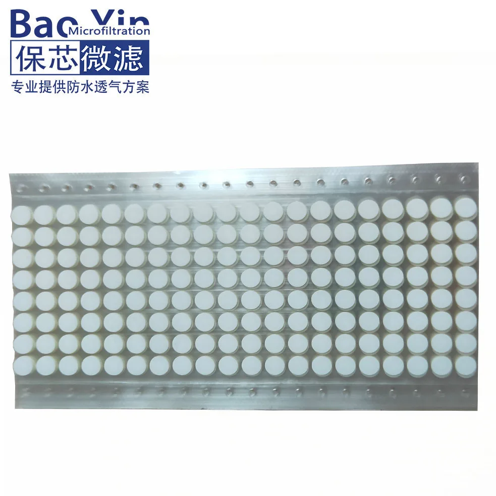 Customize Size e-PTFE adhesive Waterproof Vent Membrane IP67