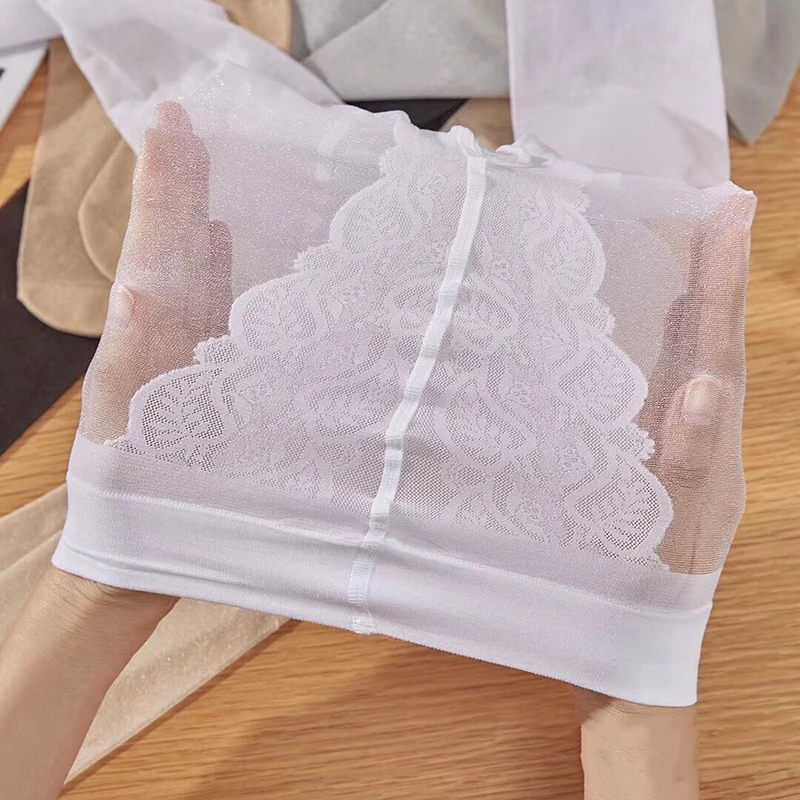 
Summer Children Girls Sheer Silk Ballet Stockings Transparent Pantyhose Sparkling Core-spun Silk Glitter Baby Girls Tights kids 