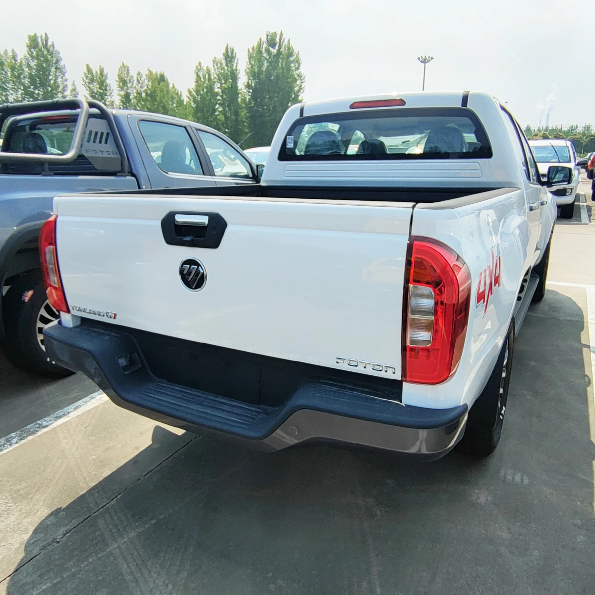 cheaper price new Chinese foton diesel 4x4 mini pickups camper truck for sale