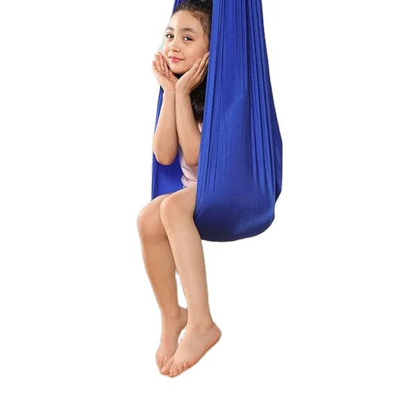 Высококачественные разноцветные светло-голубые детские приятные на ощупь мягкие Роскошные сенсорные качели оптом