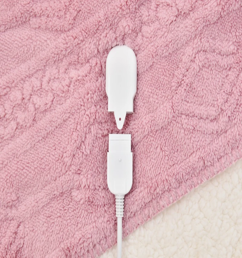 Europe bed warmer  hot selling  220V Washable  soft  Electric heated  Blankets  throw with 9 settings