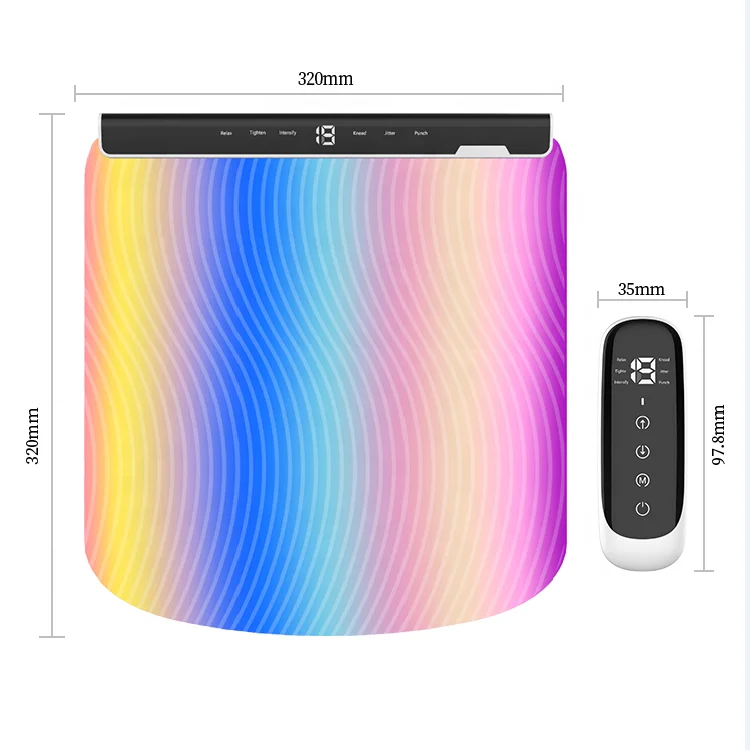 3 Modes 19 Intensity EMS Foot Massager Mat Vibration Foot Massage Blood Circulation Legs Machine