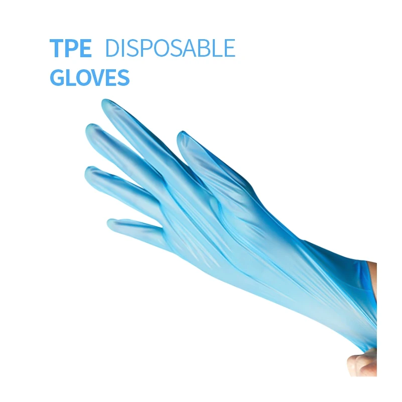 
Household Kitchen Cpe Baby Cleaning Plastic Washing Dishes Hand Hair Dye Sterile Surgical Gant Jetable Disposable Black Gloves 