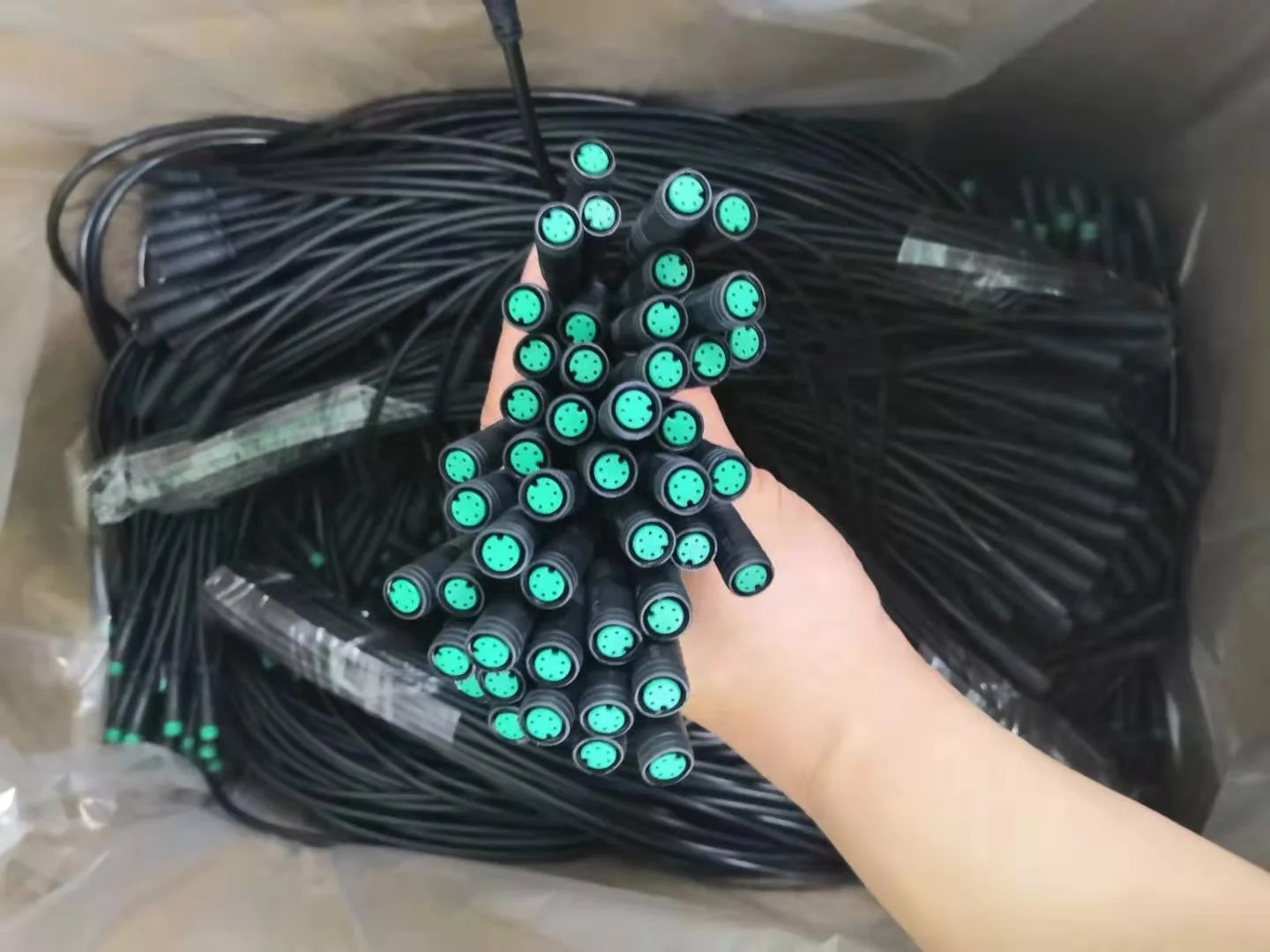 Cables Cordsets M8 Round Connectors Industrial3Pin 4Pin 5Pin 6Pin 8Pin 3 4 5 6 8 Pin M8 Sensor Cables