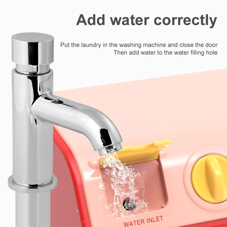 Children Mini Toy Educational Pretend Play Plastic Home Appliances Household Washing Machine Toy Furniture Toys