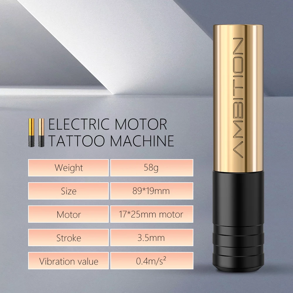 Tiny 3.5mm Stroke Permanent Makeup Scalp Micropigmentation Machine Eyebrows Lips Tools Rotary Tattoo Machine Pen Tattoo Supplies