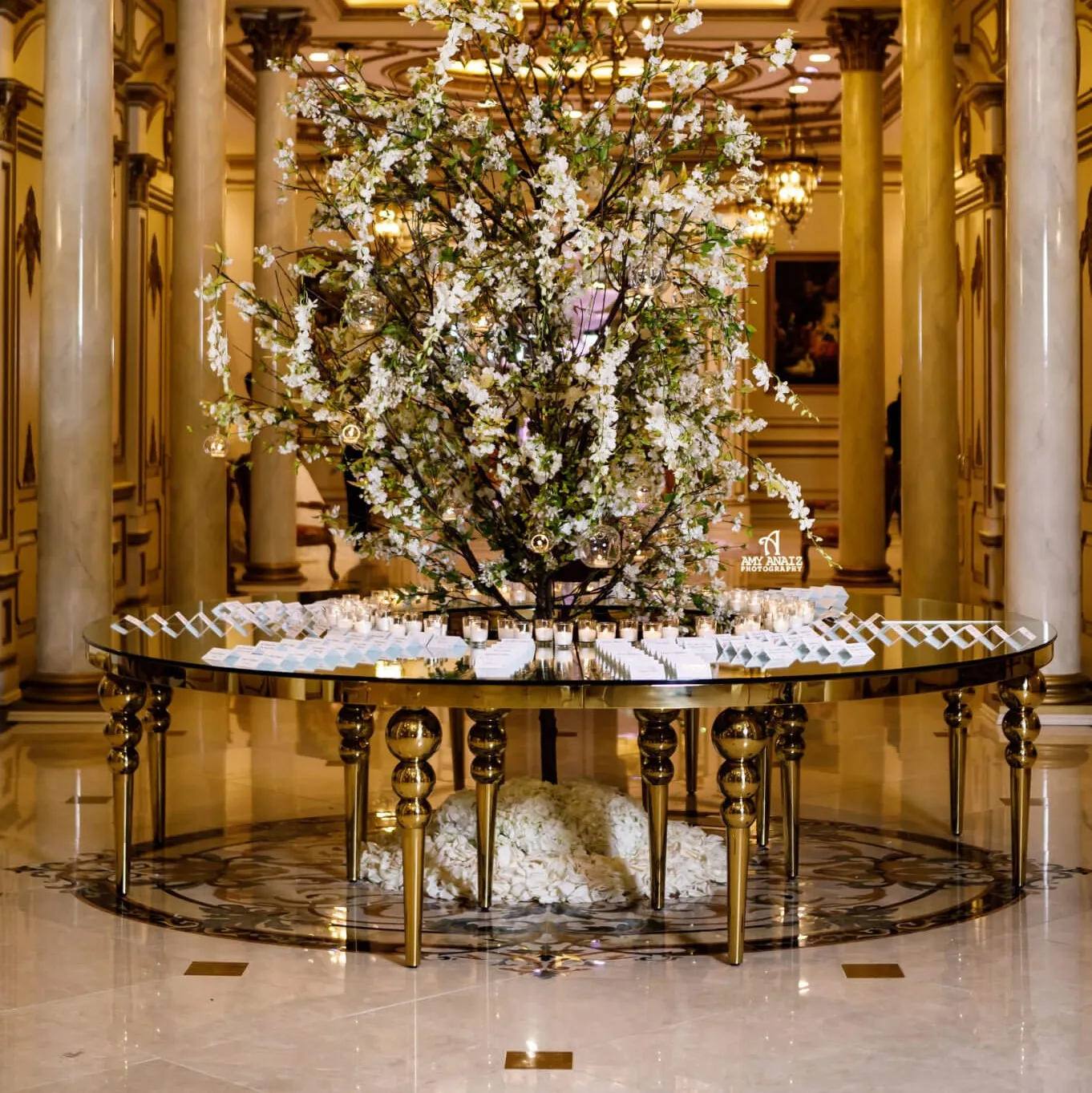 Luxury glossy wedding main table white long wedding tables for wedding furniture