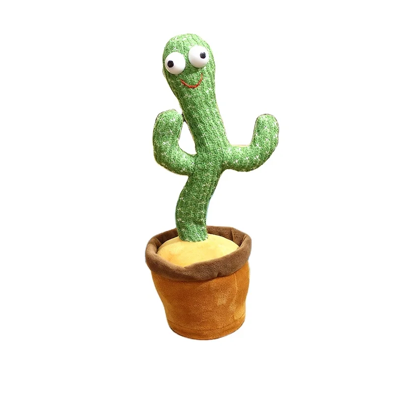 
Custom Cactus Toys plush Singing Dancing Saxophone Cactus toy doll Education Toy For childre 