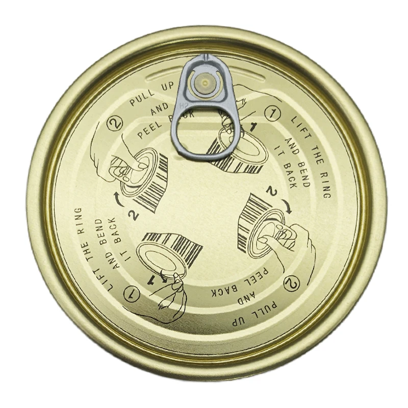 401# 99mm Antirust Function Canned Tuna Lid Easy-To-Open Canned Tuna Lid