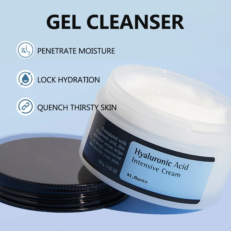 Hyaluronic Acid Moisturizer for Long Lasting Moisture Rich Moisturizer for Sensitive Skin Korean skincare,