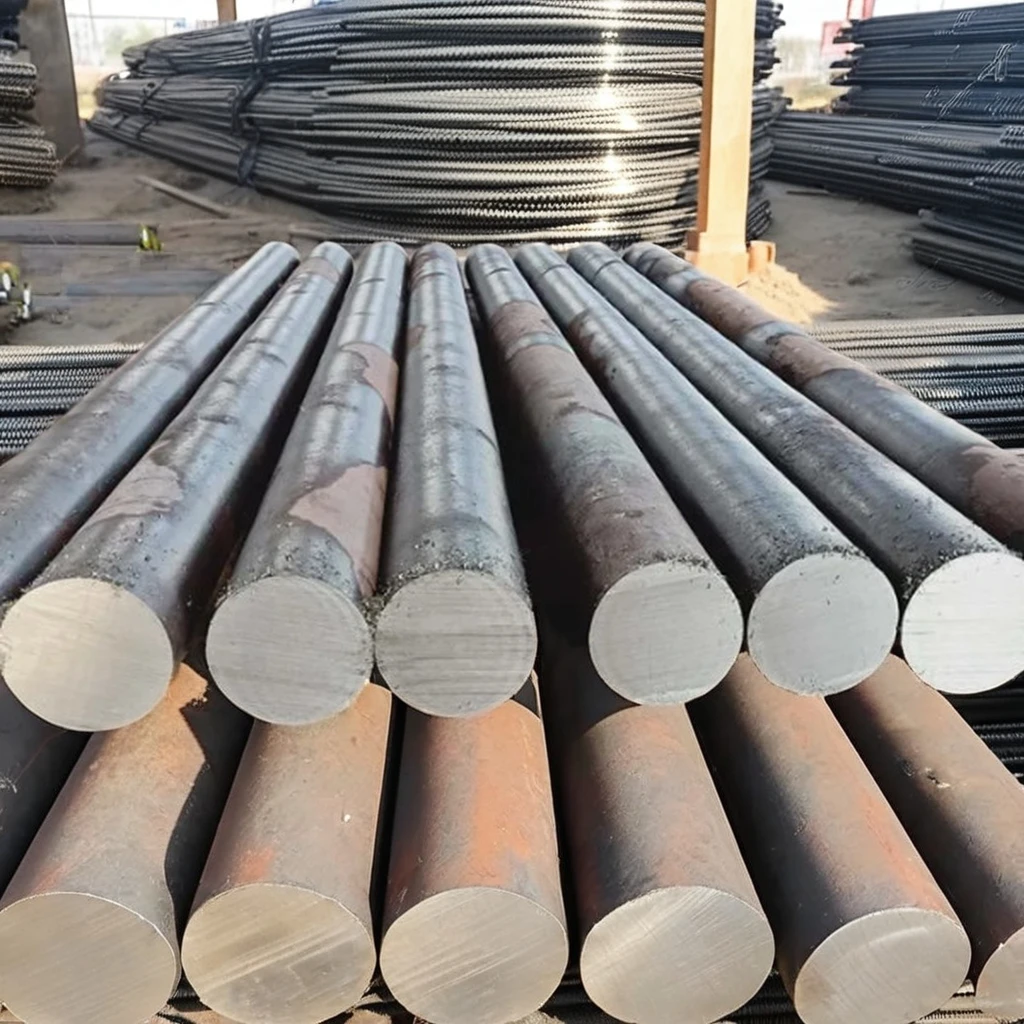 Factory-Sold Carbon Steel round Bars Q235 Grade Free Cutting Alloy Steel 1018 Standard Forged Technique Black Surface