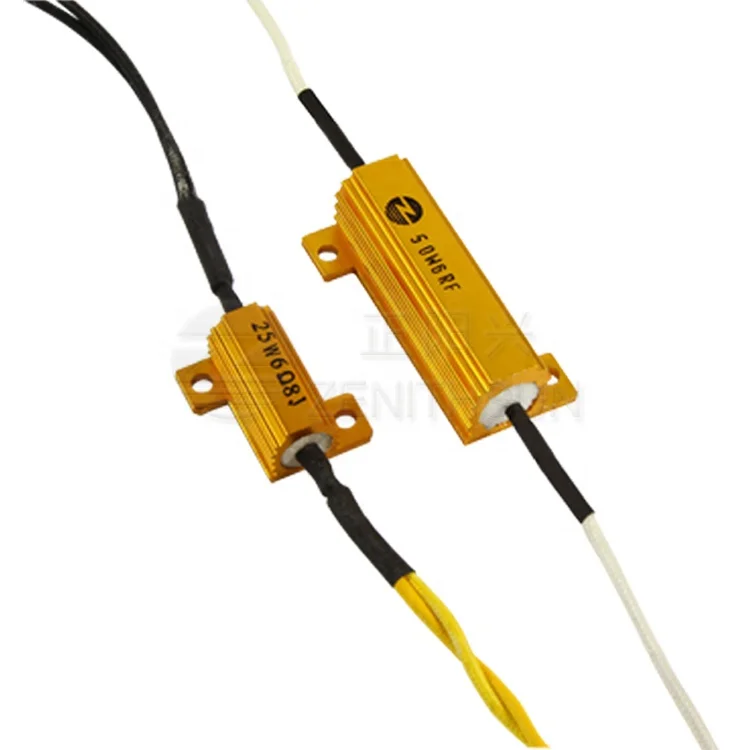 200W Threaded Non Inductive Chassis Mount LED Load High Power Resistor