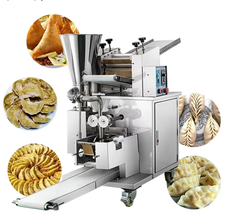 Automatic big mini maquina hacer de pierogi pelmeni wonton samosa spring roll dumpling manufacturer folding making mach