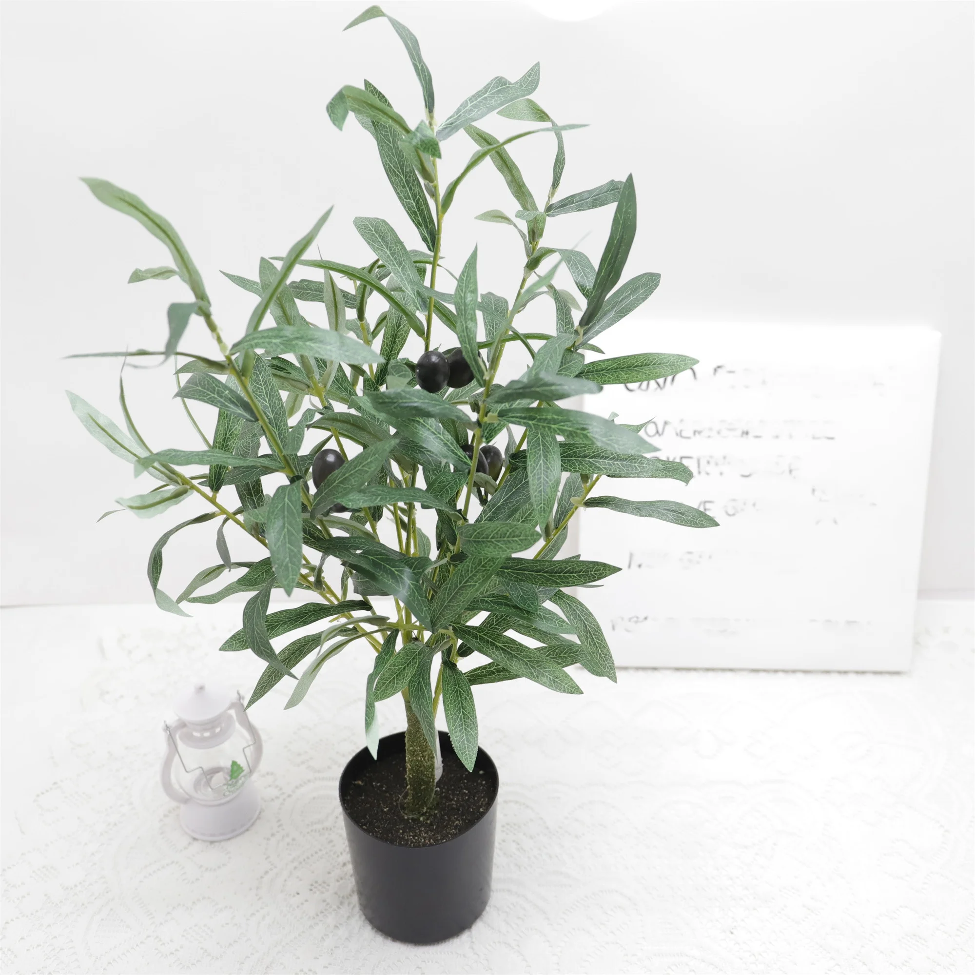 1PCS Artificial Super Potted Plants, Simulated Green Potted Plant Decorations, Office, Living Room, Bedroom, Hotel, Dining Room