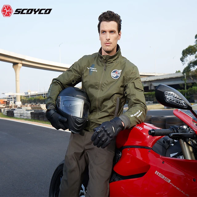 Зимняя мотоциклетная куртка SCOYCO