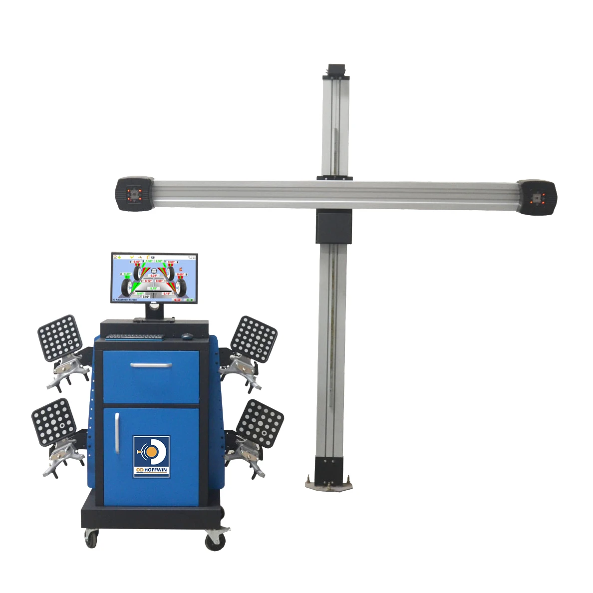 S3017 OD-Hoffwin High Quality 3D Wheel Aligner with movable beam Aligment Machine aligner Service Equipment