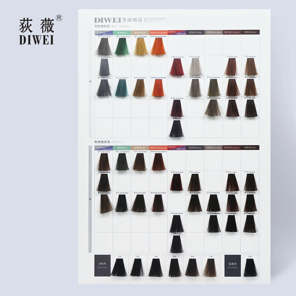 Wholesale Bulk Best Salon Professional Brazilian Hair Color Dye Natural Dye Hair Cream