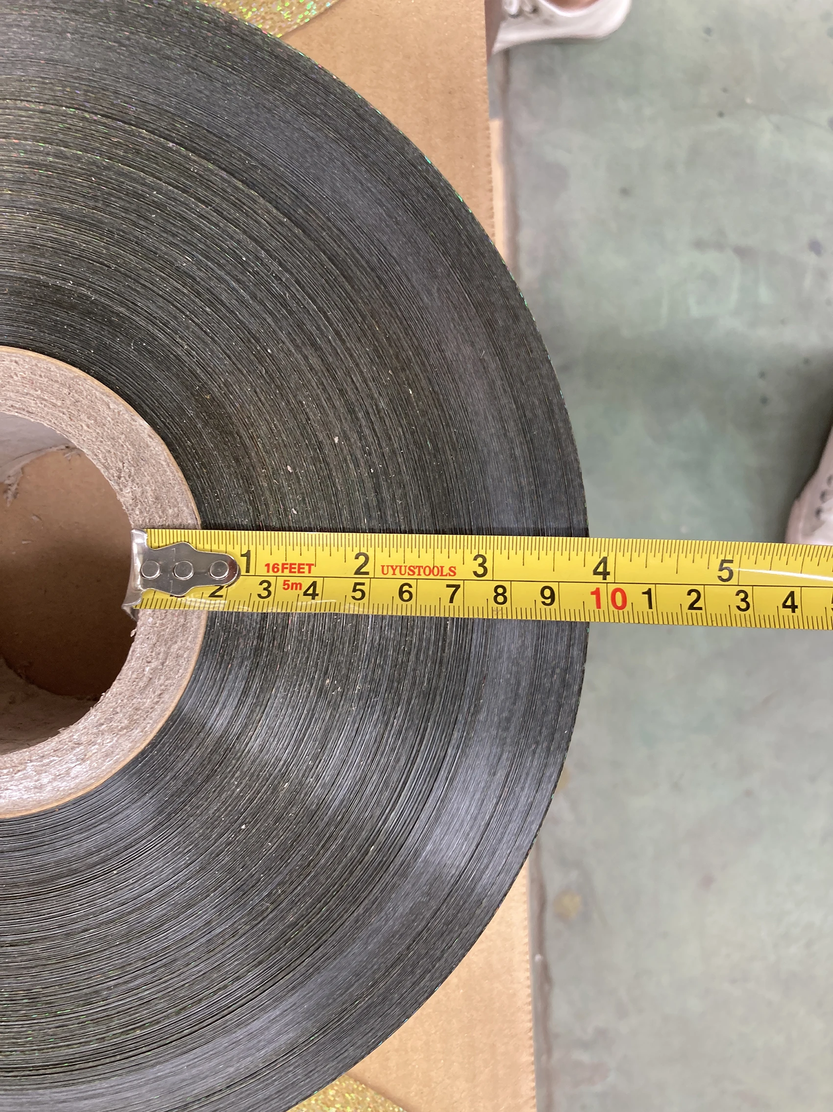 Chinese supplier holographic polyester Film PET metal laser holographic film for glitter powder