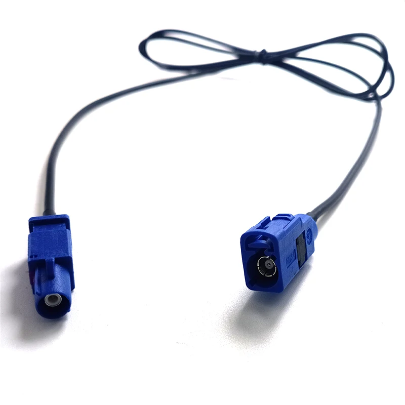 Popular cable assembly crimping Fakra C female to Fakra C male for Rg174