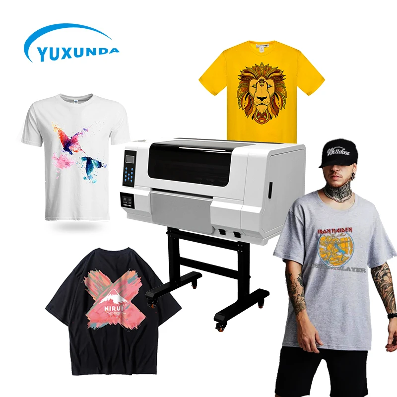 Yuxunda A3 A4 T-shirt PET Printer DTF Printer Heat Transfer Film Printing Machine Printer With Powder Shake Machine